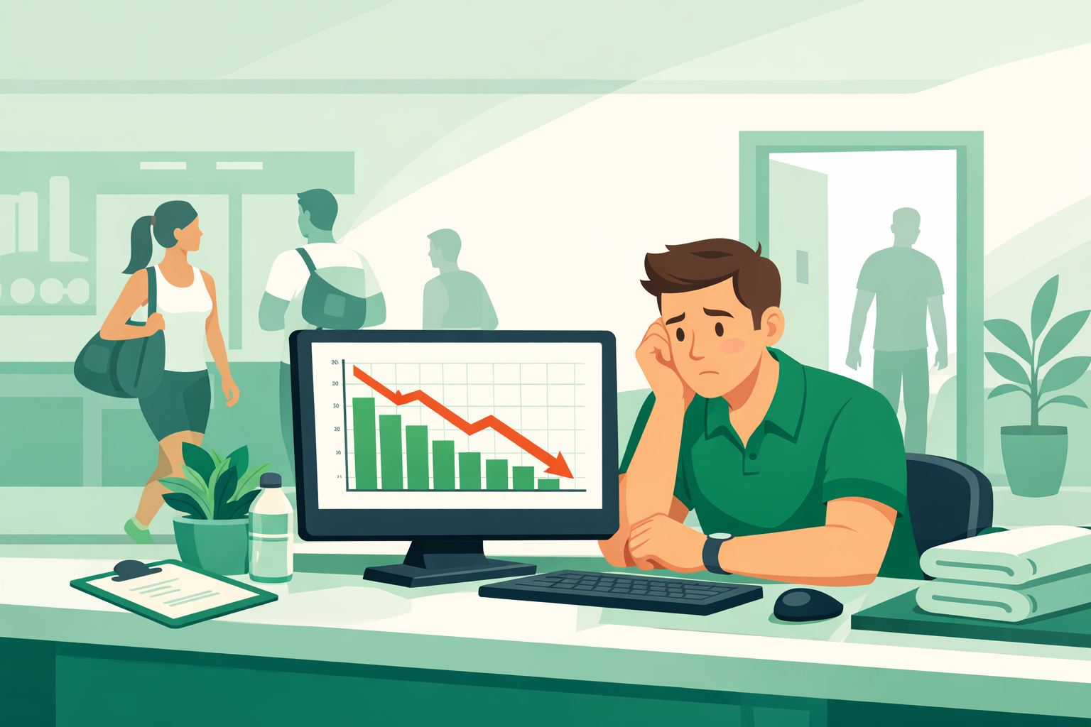 5 segnali che la tua palestra sta perdendo soci